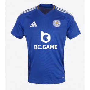 Billiga Leicester City Facundo Buonanotte #40 Hemmatröja 2024-25 Kortärmad